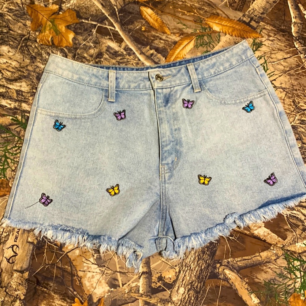 Forever 21 denim shorts